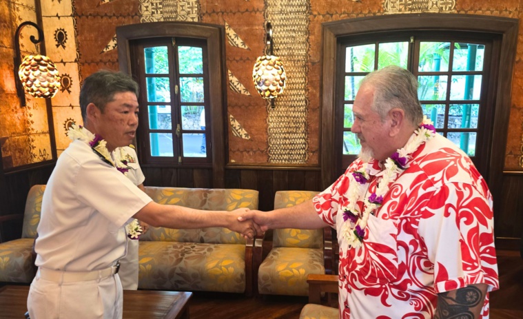 Moetai Brotherson au Japon du 16 au 18 juillet Moetai Brotherson au Japon du 16 au 18 juillet