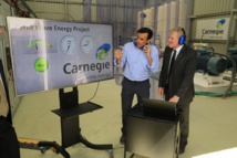 Michael Ottaviano lorsqu'il a enclenché le projet de Perth Michael Ottaviano lorsqu'il a enclenché le projet de Perth