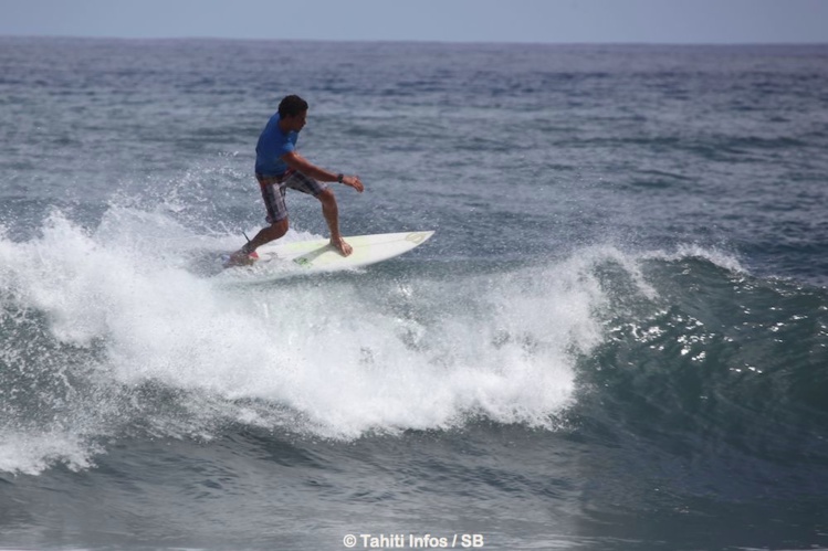 Malgré son grand gabarit inadapté aux petites vagues, Tereva est un fin compétiteur. Malgré son grand gabarit inadapté aux petites vagues, Tereva est un fin compétiteur.