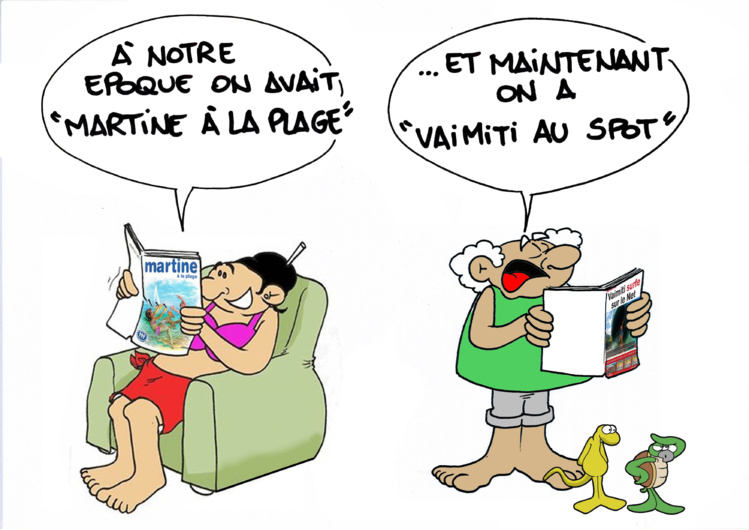 "La Miss met tout en ligne" par Munoz "La Miss met tout en ligne" par Munoz