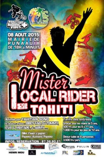 1re élection de Mister Local Riders Tahiti