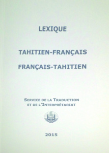 Ce nouveau lexique est vendu à 2 000 Fcfp au Service de la Traduction et de l'Interprétariat