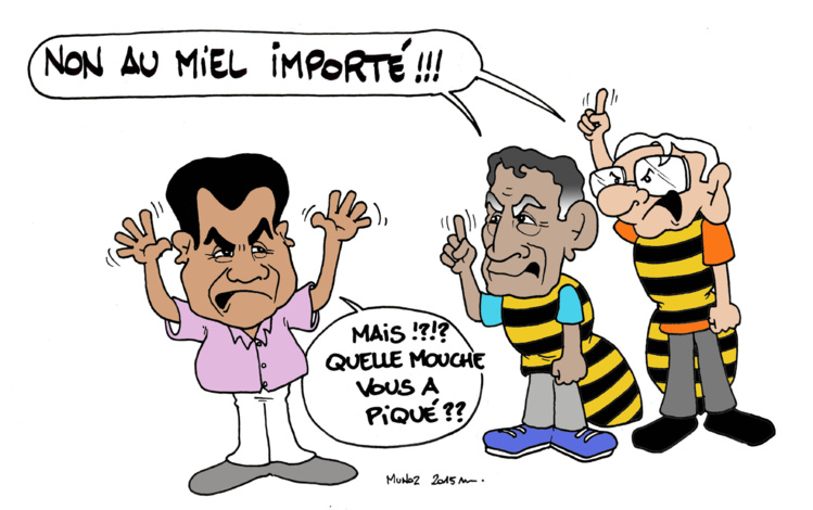 "Le miel importé" par Munoz "Le miel importé" par Munoz