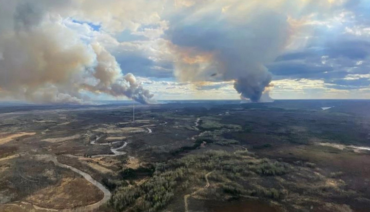 Crédit Alberta wildfire / AFP Crédit Alberta wildfire / AFP