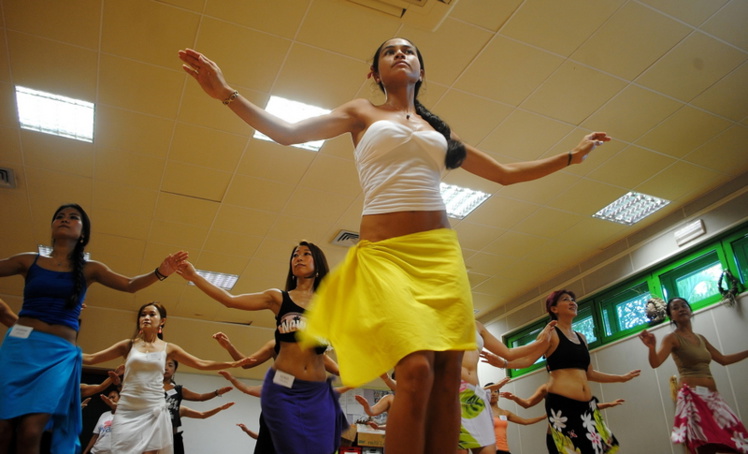 Trouver l'équilibre avec le 'ori Tahiti...