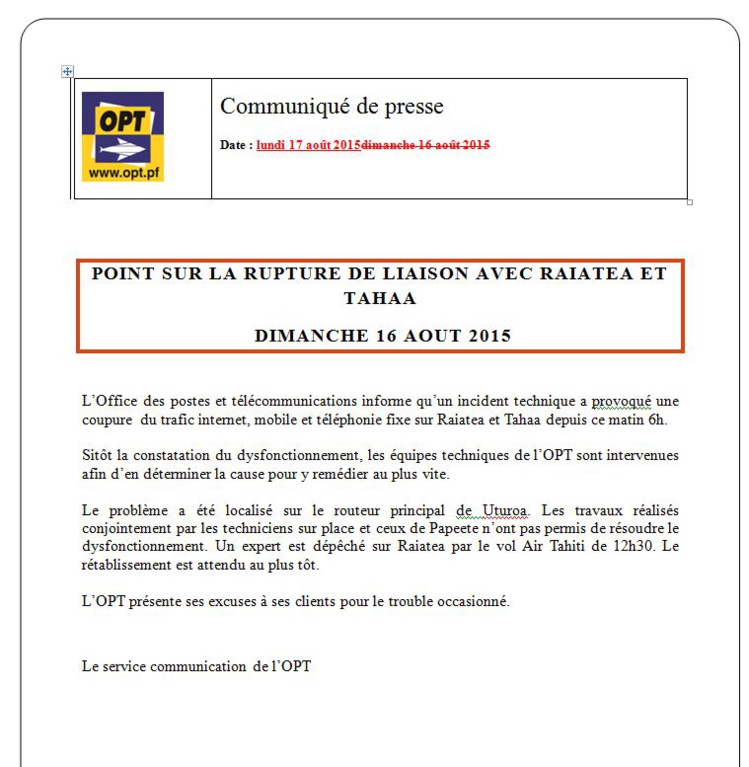 Raiatea: Un dimanche coupé du monde Raiatea: Un dimanche coupé du monde