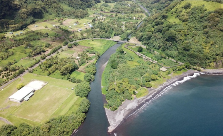 Le site de Vaitepiha fermé pour travaux à Tautira Le site de Vaitepiha fermé pour travaux à Tautira