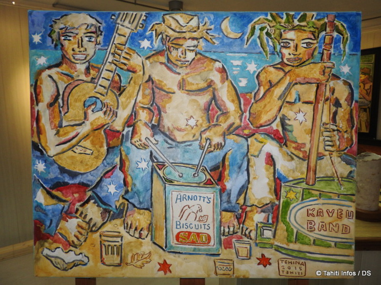 Les scènes de vie locales reviennent souvent dans les réalisations de Tehina. Les scènes de vie locales reviennent souvent dans les réalisations de Tehina.