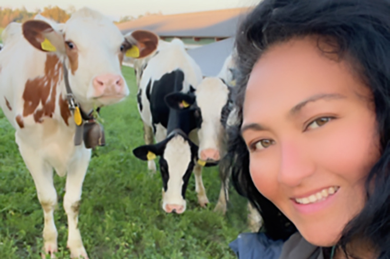 Cindy Gelas, une éleveuse polynésienne innovante Cindy Gelas, une éleveuse polynésienne innovante