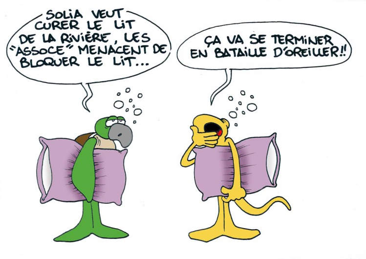 On "lit" le dessin de Munoz avec plaisir On "lit" le dessin de Munoz avec plaisir