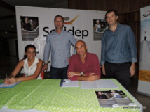 Plusieurs partenaires financiers sont également présents, dont la SOFIDEP