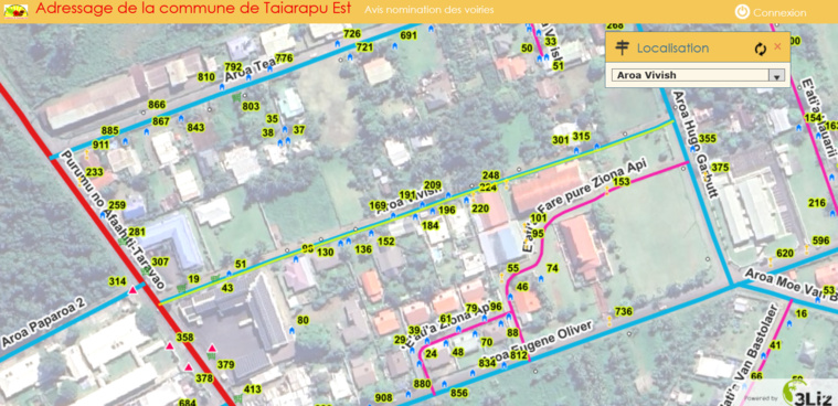 Aperçu de la carte interactive (Crédit : capture écran). Aperçu de la carte interactive (Crédit : capture écran).