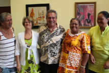 Visite de courtoisie de l’association Haururu au Ministère de la Culture Visite de courtoisie de l’association Haururu au Ministère de la Culture