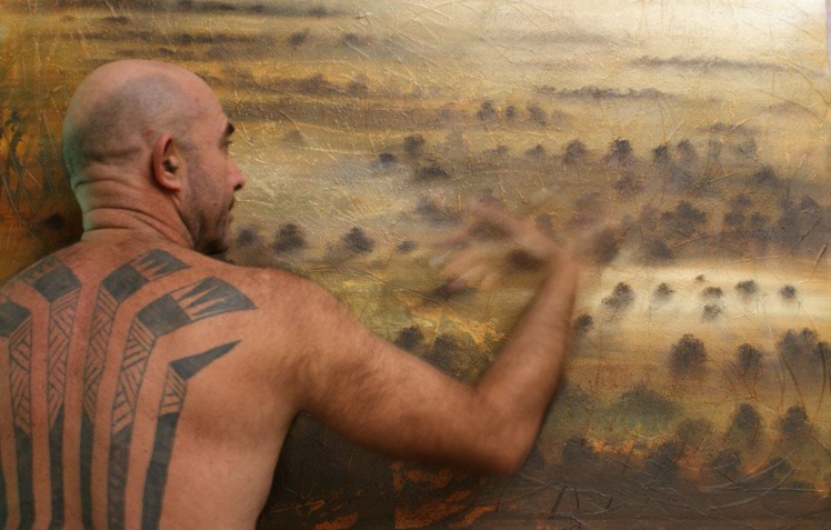 C'est lors d'un voyage en Asie que Gotz a découvert l'univers fascinant de la peinture chinoise.