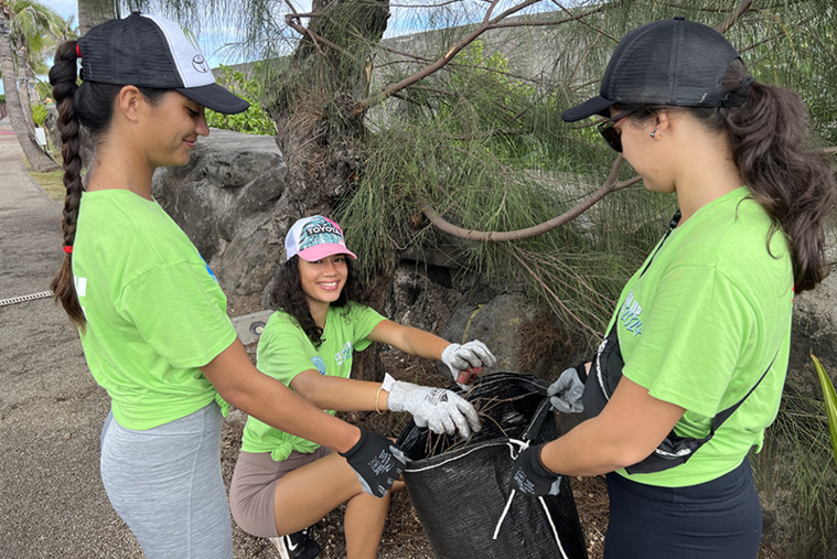 Près de 3 tonnes de déchets ramassés à Fare Ute Près de 3 tonnes de déchets ramassés à Fare Ute