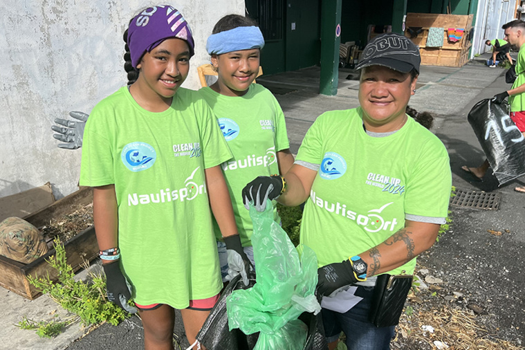 Près de 3 tonnes de déchets ramassés à Fare Ute Près de 3 tonnes de déchets ramassés à Fare Ute