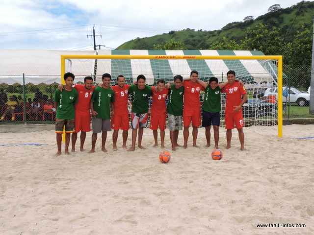 Tautira : Le nouveau terrain de Beach soccer de Taiarapu Est a été inauguré ce mardi matin
