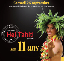 Hei Tahiti souffle ses 11 bougies Hei Tahiti souffle ses 11 bougies