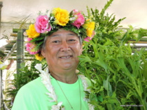 Yvette Temauri, présidente de la Chambre de l'agriculture