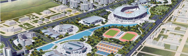 Le village olympique d’Ashgabat