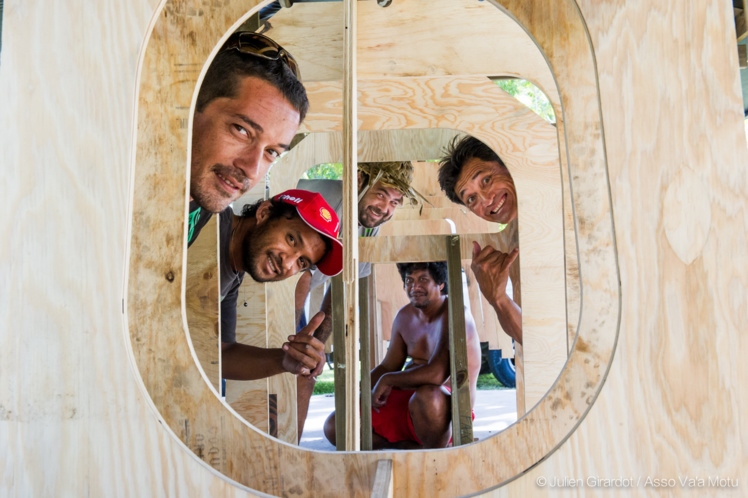 L'association va'a Motu compte parmi les 19 associations sélectionnées. Crédit : Va'a Motu