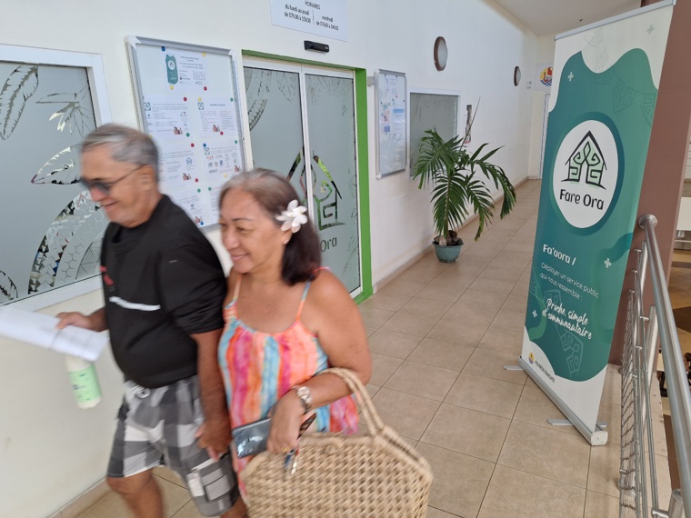 La décentralisation des services se poursuit au sud de Tahiti (Crédit : Anne-Charlotte Lehartel). La décentralisation des services se poursuit au sud de Tahiti (Crédit : Anne-Charlotte Lehartel).