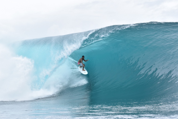Une bombe signée Matehau Tetopata (Crédit: Anne-Charlotte Lehartel). Une bombe signée Matehau Tetopata (Crédit: Anne-Charlotte Lehartel).