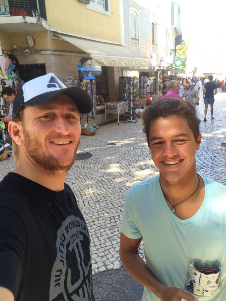 Steven et Mateia sont actuellement au Portugal