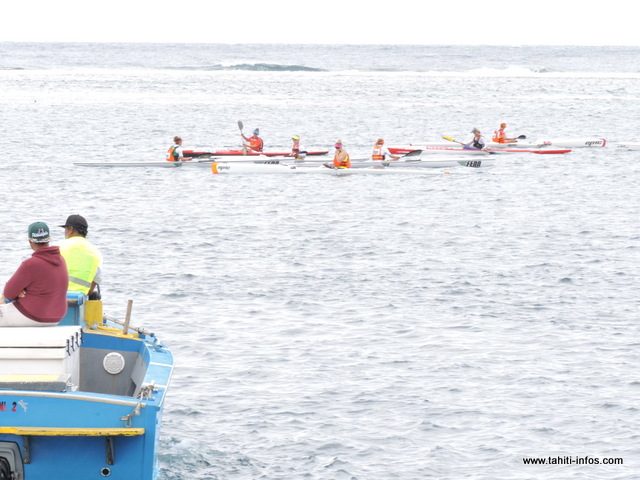 Hitiaa : Le départ de la 2ème édition des championnats du monde de Kayak a été donné ce matin.