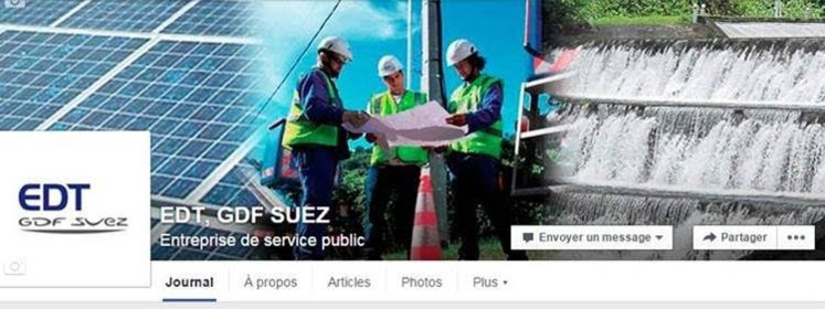 EDT engage sa transformation et crée sa page Facebook