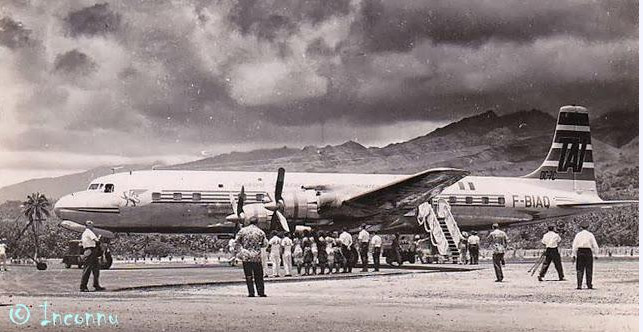 Souvenir : il y a 55 ans, le premier vol commercial atterrit à Tahiti-Faa'a