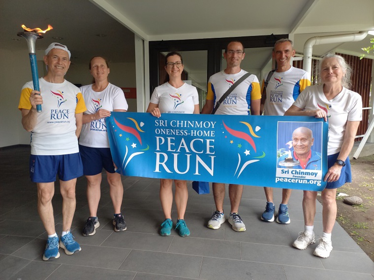 La Peace Run polynésienne termine sa course au musée La Peace Run polynésienne termine sa course au musée