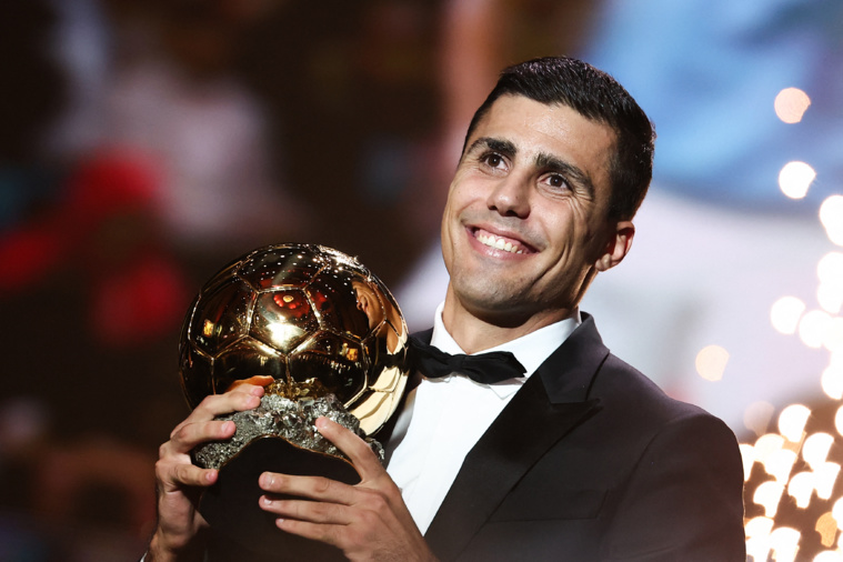 Rodri remporte le Ballon d'or 2024 Rodri remporte le Ballon d'or 2024