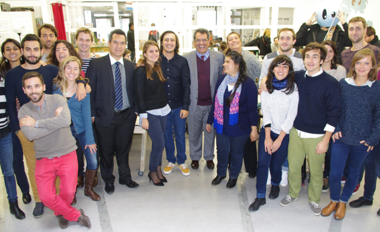 Économie sociale et solidaire : Édouard Fritch visite l’incubateur de Make Sense
