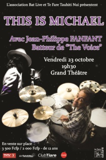 "This is Michael" : un concert hommage avec Jean-Philippe Fanfant "This is Michael" : un concert hommage avec Jean-Philippe Fanfant