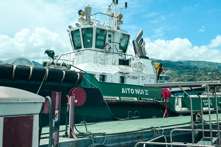 Les renforts arrivent pour les remorqueurs de Papeete Les renforts arrivent pour les remorqueurs de Papeete