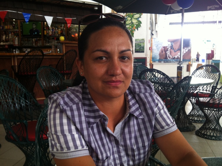 Rautea Ori, secrétaire adjointe de la coopérative de Teva I Uta