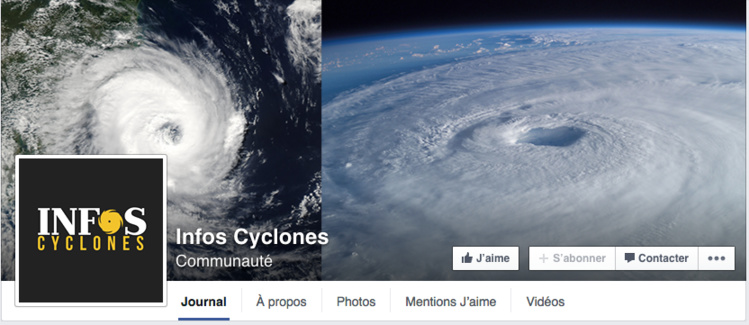 Une communauté pour suivre les cyclones "en live"