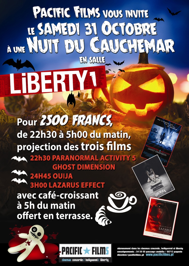 Halloween : les monstres débarquent à Papeete Halloween : les monstres débarquent à Papeete