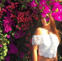 Une fleur parmi les fleurs, en Nouvelle Calédonie l'été dernier ( Facebook)