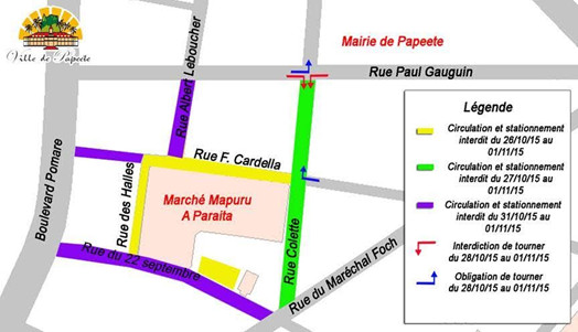 Floralies : la ville de Papeete prend des couleurs