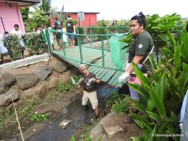 Opération "clean-up day" à Faa'a : la Brigade verte sur le front Opération "clean-up day" à Faa'a : la Brigade verte sur le front