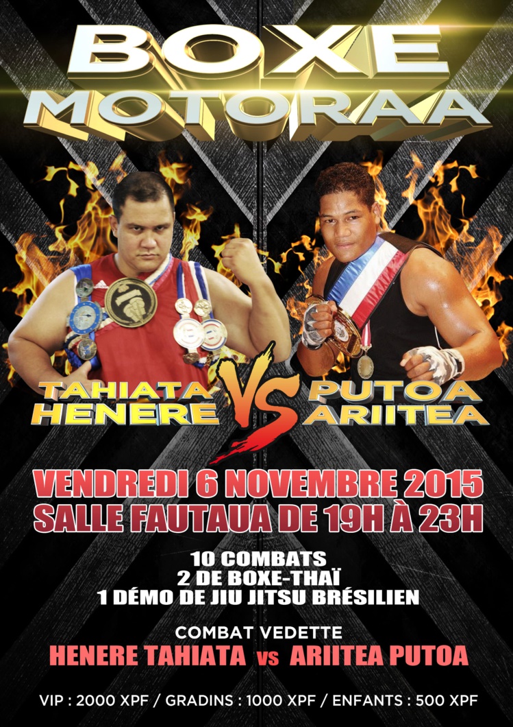 Dix combats de boxe ce vendredi