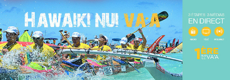 Hawaiki Nui Va'a : suivez la course !