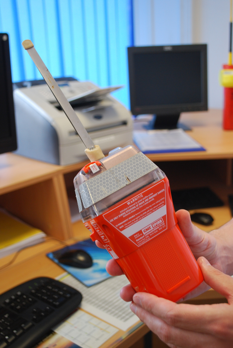 La balise de détresse La balise de détresse