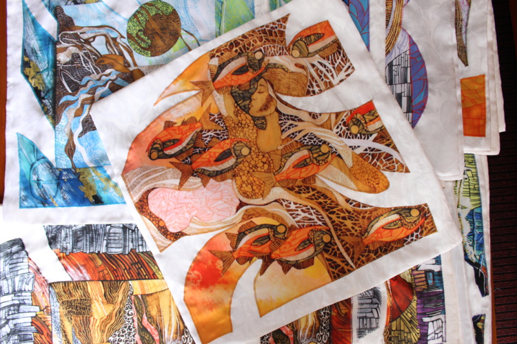 Les toiles de Bruno Curet se "confient sur l'oreiller"