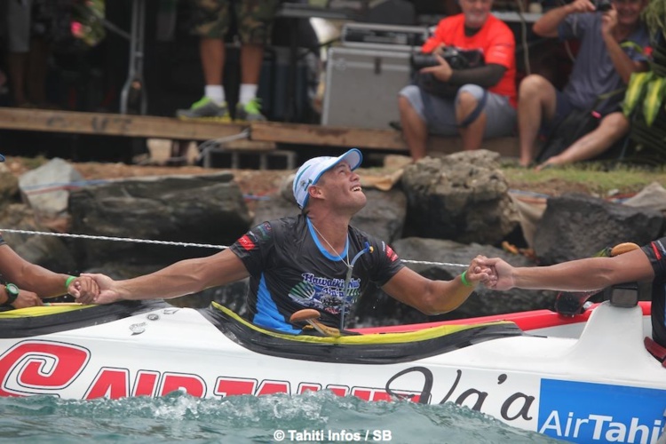 Kyle Taraufau, originaire de Tautira,  district historique de la 'rame'