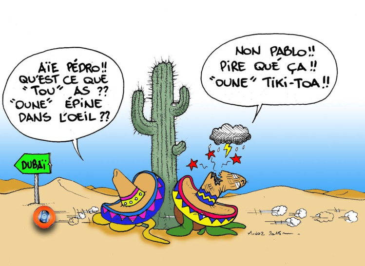 "Sauce piquante à la Tiki Toa" par Munoz "Sauce piquante à la Tiki Toa" par Munoz