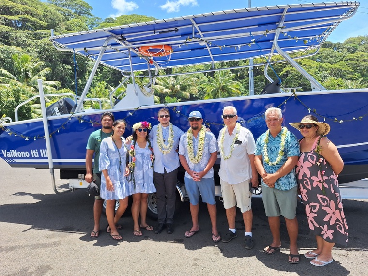 L’inauguration s’est tenue dimanche dernier, à la marina de Pueu. L’inauguration s’est tenue dimanche dernier, à la marina de Pueu.