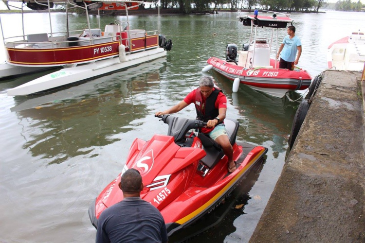 la mise à l'eau a été un moment riche en émotion pour l'ensemble des équipes